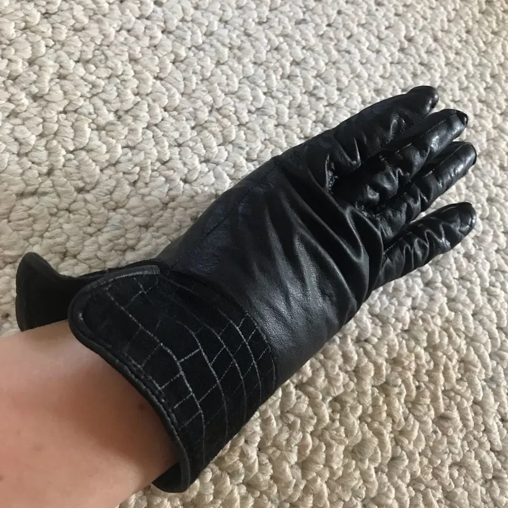 Leather and Suede Gloves
